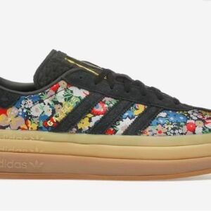 Adidas Liberty of London Floral Embroidery Gazelle Platform Sneakers Limited Ed.